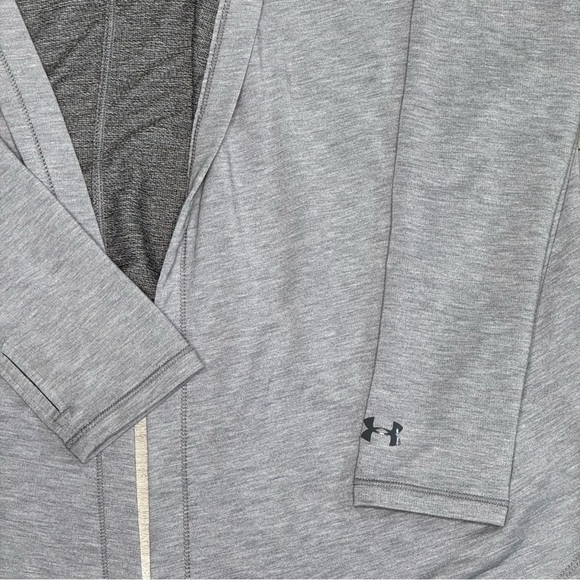 Under Armour Gray Open Cardigan Wrap - Small - Picture 9 of 11
